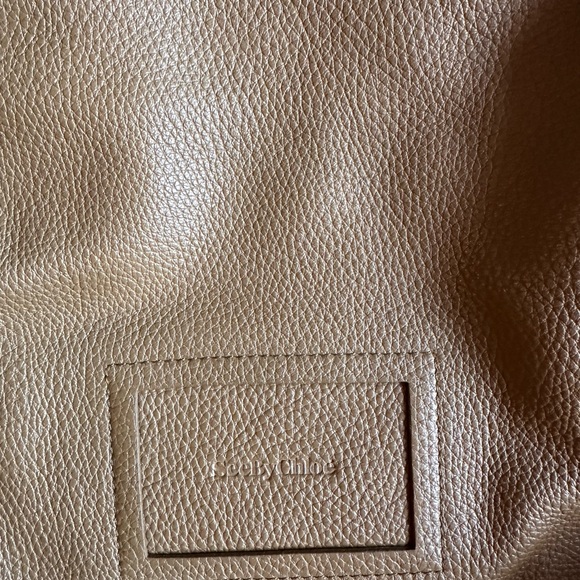 See by Chloe midsize over the shoulder. Olive green. - Picture 2 of 5